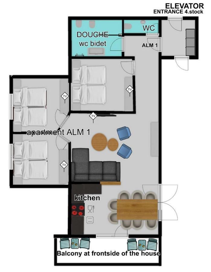 Alm Appartements Zellamsee Zell am See Exterior photo